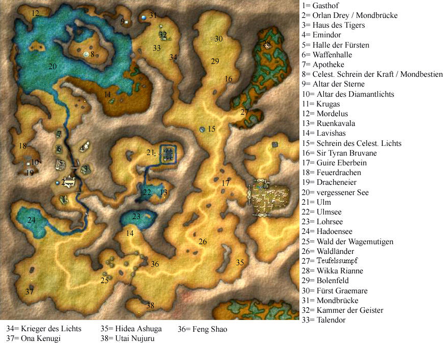 Dungeon lords карта